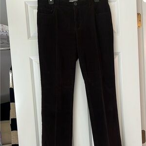 Talbots Chocolate Corduroy Women’s Pants